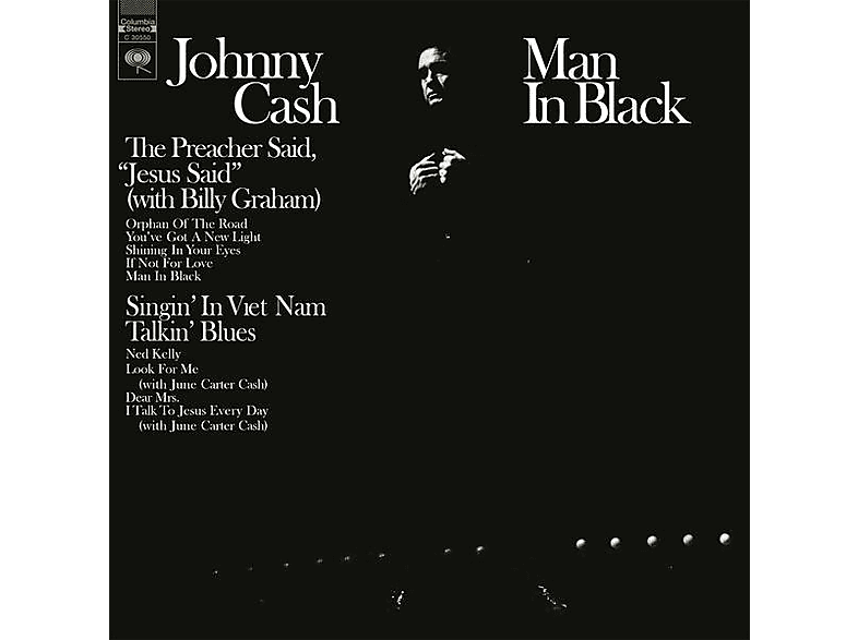 Johnny Cash - Man In Black  - (Vinyl)