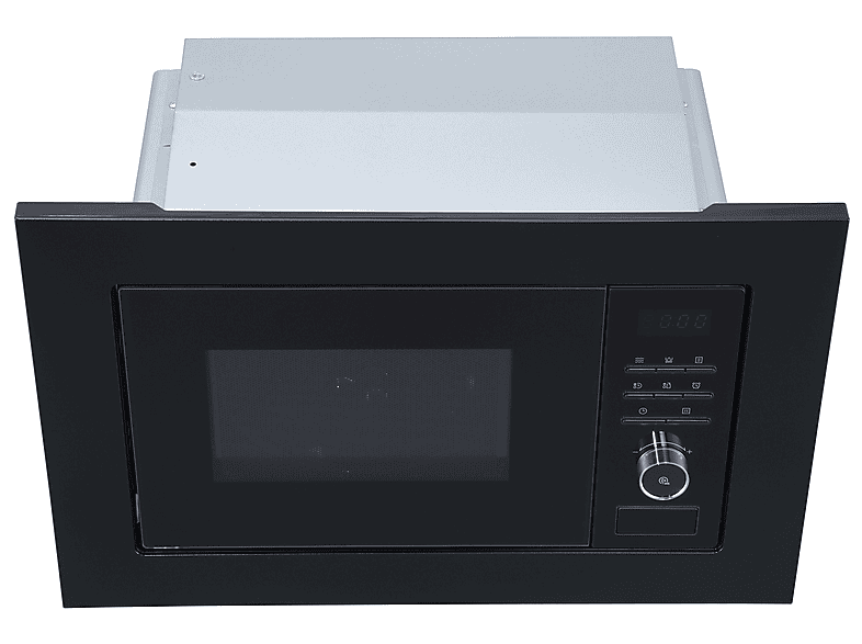 ok. OMWG 2024 Built-in Microwave Grill (800 Watt, Einbaugerät inkl. Rahmen, 20 l, Schwarz) — Foto 3 von 5