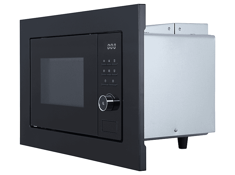 ok. OMWG 2024 Built-in Microwave Grill (800 Watt, Einbaugerät inkl. Rahmen, 20 l, Schwarz) — Foto 4 von 5