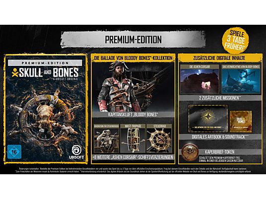 Skull and Bones: Premium Edition - PlayStation 5 - Deutsch, Französisch, Italienisch