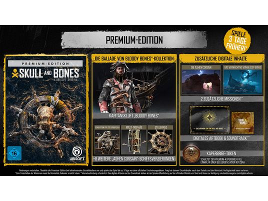 Skull and Bones: Premium Edition - Xbox Series X - Deutsch, Französisch, Italienisch