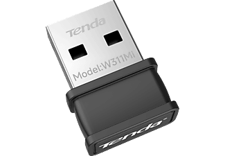 TENDA W311MI v6.0 Wi-Fi 6 nano USB adapter, AX3000, fekete (W311MI)