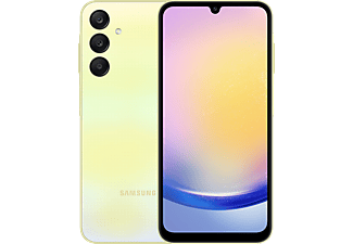 SAMSUNG GALAXY A25 5G 8/256 GB DualSIM Sárga Kártyafüggetlen Okostelefon  ( A256B )