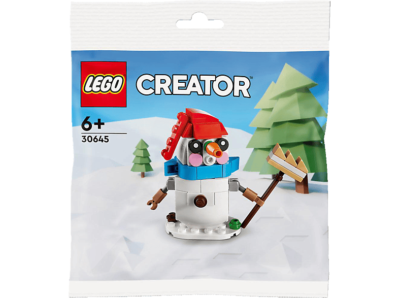 LEGO Mehrfarbig 30645 Bausatz, Creator Schneemann