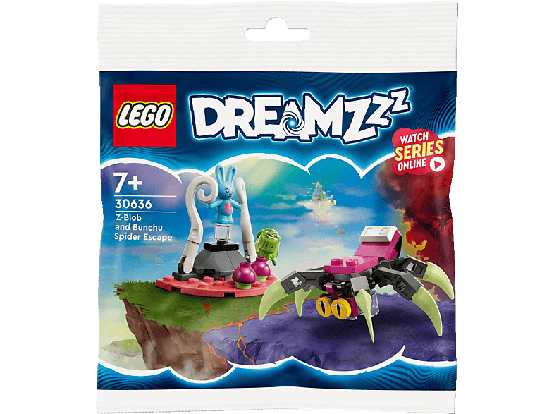 LEGO DREAMZzz 30636 Z-Blobs und Flucht der Bunchus Bausatz, vor Spinne Mehrfarbig