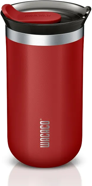 WACACO WOCTA-LG-RD Octaroma Lungo termobögre, 300ml, kárminvörös