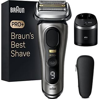 Afeitadora - Braun Series 9 PRO+ 9565cc, Centro SmartCare, ProTrimmer integrada, En Seco Y En Mojado