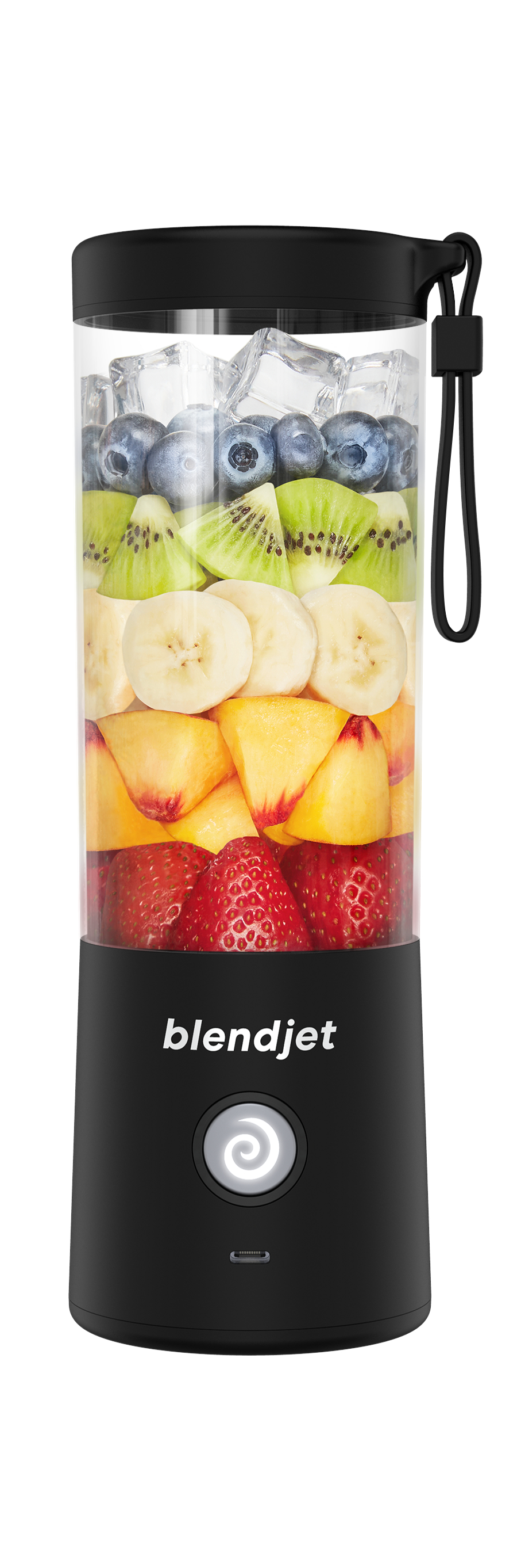 BLENDJET 2 Portable Blender Standmixer Black (5 Volt, 0.45 l)