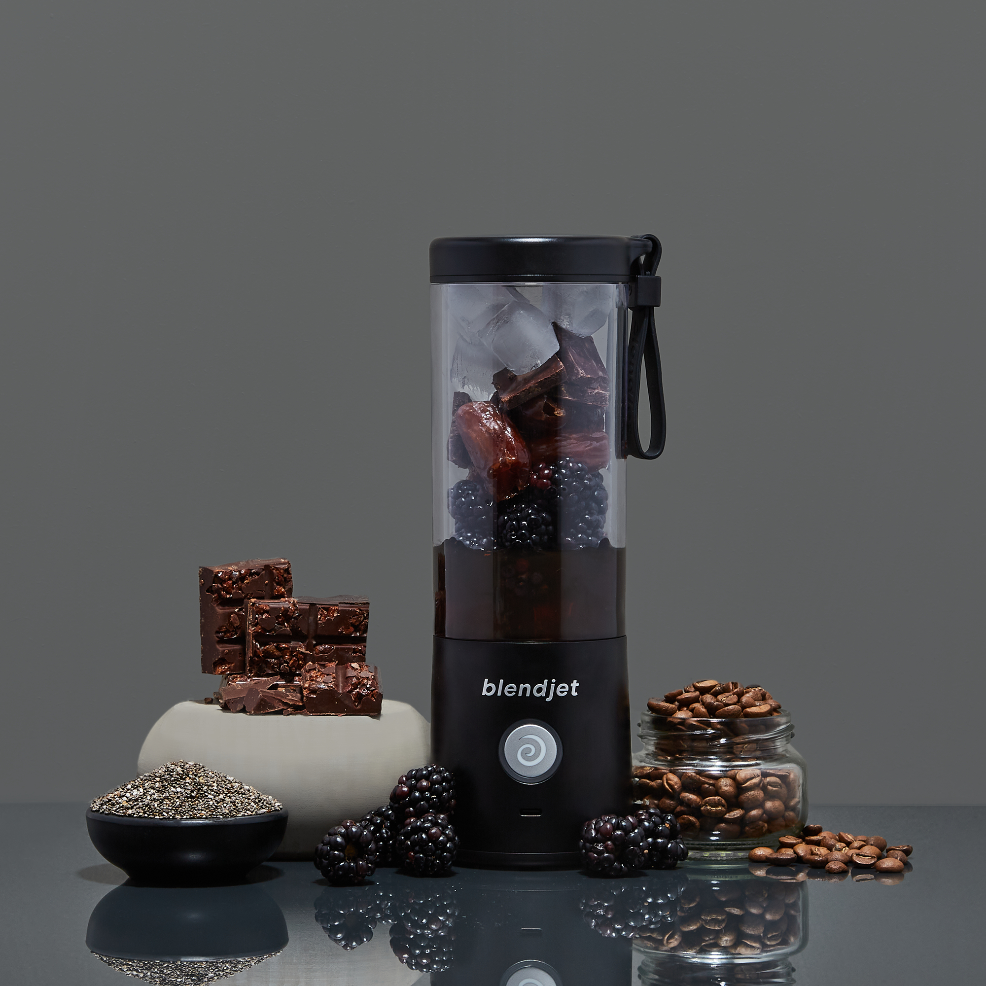 BLENDJET 2 Portable Blender Standmixer Black (5 Volt, 0.45 l)