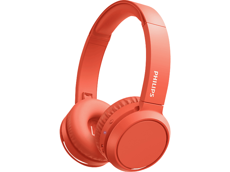 PHILIPS H4205RD/00, On-ear Kopfhörer Bluetooth Rot