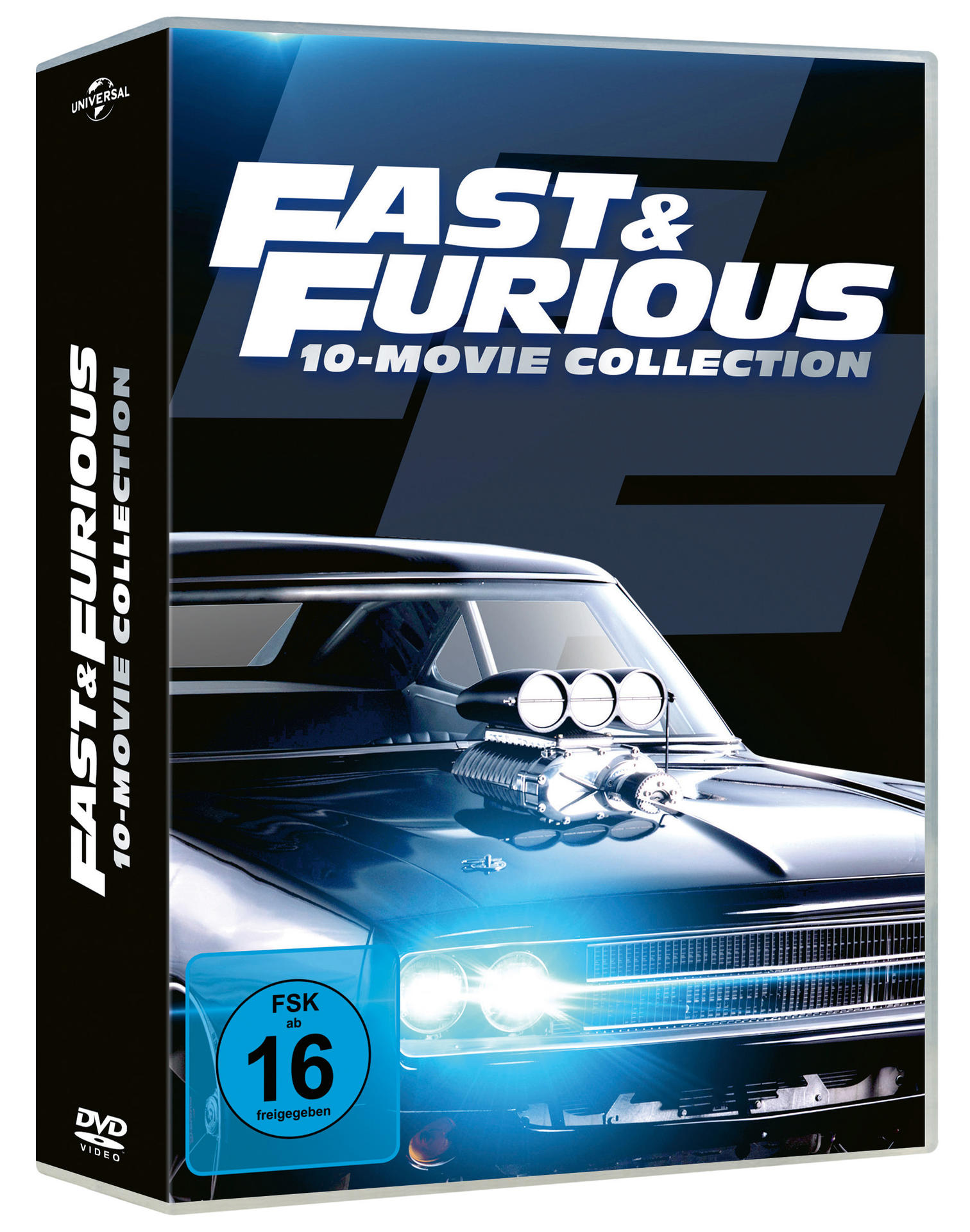 Fast & Furious 10-Movie Collection DVD-Box-Set.