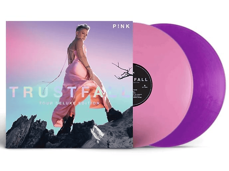 P!nk - TRUSTFALL (Tour Deluxe Ed.) Pink And Violet Vinyl - (Vinyl)