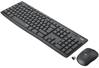 LOGITECH MK295 Sessiz Kablosuz Türkçe Q Klavye Mouse Seti - Siyah_0