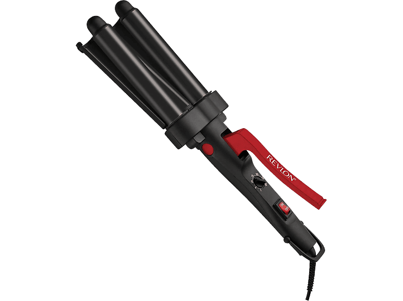 REVLON Wave Master - Lockenstab (Schwarz/Rot)