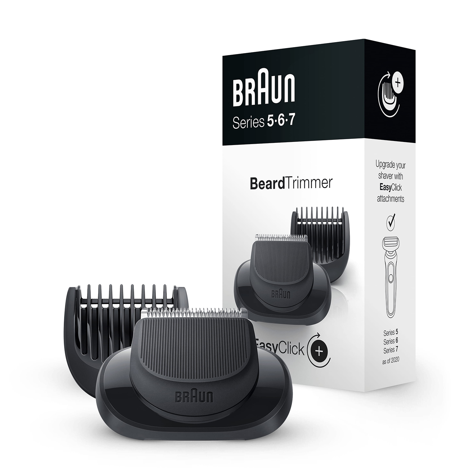 Accessorio Regolabarba per rasoio elettrico Series 5, 6 E 7 Braun Rifin Barba + 5Pettini