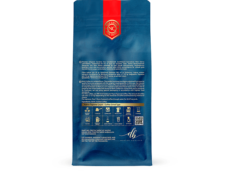 NISH Çekirdek Kahve Colombia 1 Kg_3