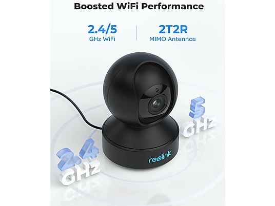 REOLINK Zoom E1 V2 - Caméra de surveillance (QHD, 2560 x 1920 pixels)