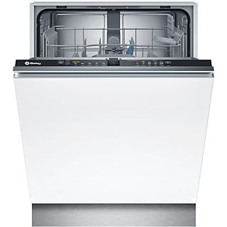 Lavavajillas integrable - Balay 3VF5011NP, 12 servicios, 5 programas, 59.8 cm, Home Connect, Inox