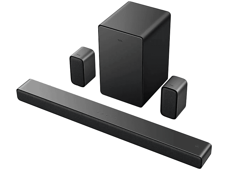 TCL P735W 5.1 430W Subwooferlı 2 Rear Speakers Soundbar Siyah_1