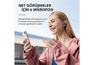 ANKER Soundcore Liberty 4 NC Bluetooth TWS Kulak İçi Kulaklık Pastel Pembe_4