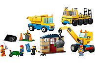 Klocki LEGO City Ciężarówki i dźwig z kulą wyburzeniową (60391)