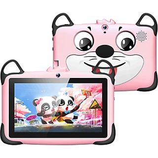 Tablet - DAM K17, Rosa, 8 GB, 7 " WSVGA, MTK8321 Quad Core 1.3 GHz, MTK 8321, Android, Infantil