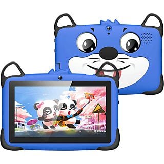 Tablet - DAM K17, Azul, 8 GB, 7 " WSVGA, 1 GB RAM, MTK8321 Quad Core 1.3 GHz, Android, Infantil