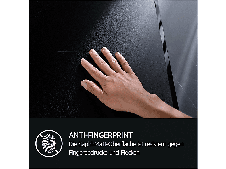 AEG TII84B0FFZ Serie6000, SaphirMatt Induktionskochfeld (810 mm breit, 4-Zonen, Glaskeramik, Autarkes Kochfeld) — Foto 4 von 5
