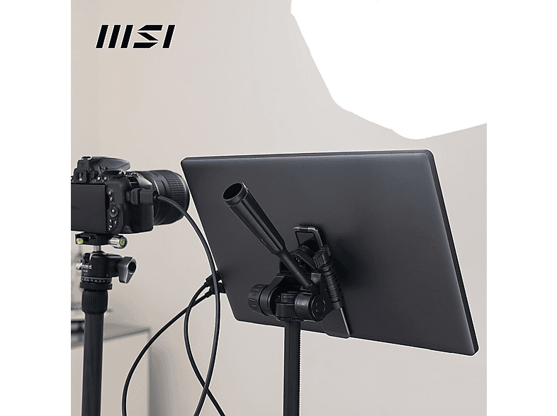 MSI pro MP161DE E2 15,6 Zoll Monitor, Full-HD, 4 ms Reaktionszeit, 250 cd/m², 60 Hz, Iron Gray — Foto 5 von 5