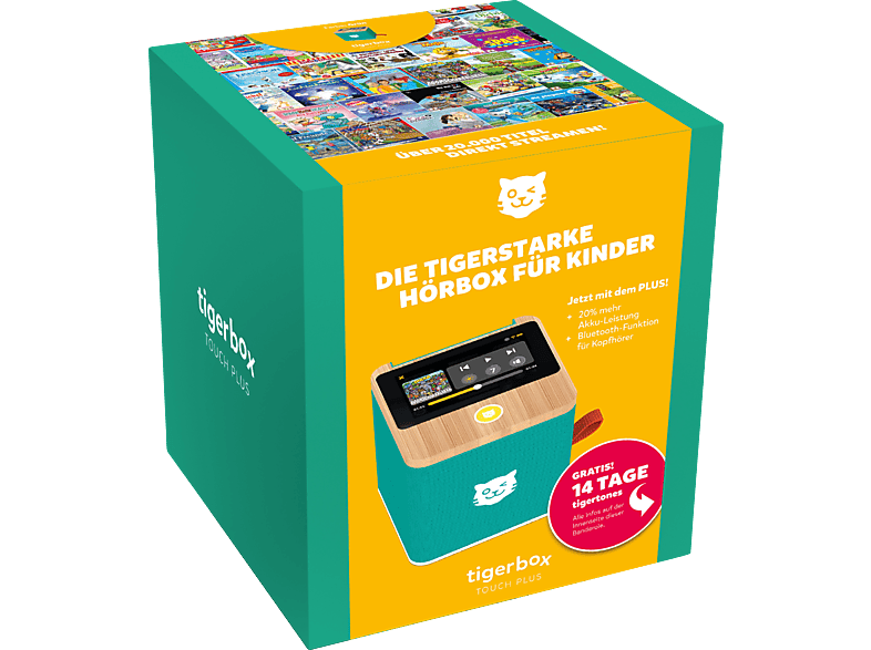 TIGERMEDIA Tigerbox Touch grün Hörbox, plus grün