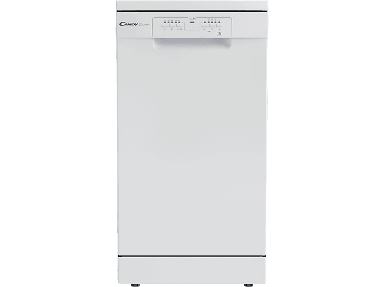 Candy Brava CDPH 2L1049W-01, 10 servicios, 5 programas, 45 cm, Programa rápido 39' min, Blanco