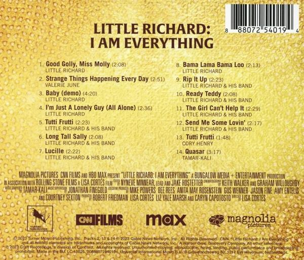 Little Richard - - Richard: (CD) Everything Little (1CD) I am