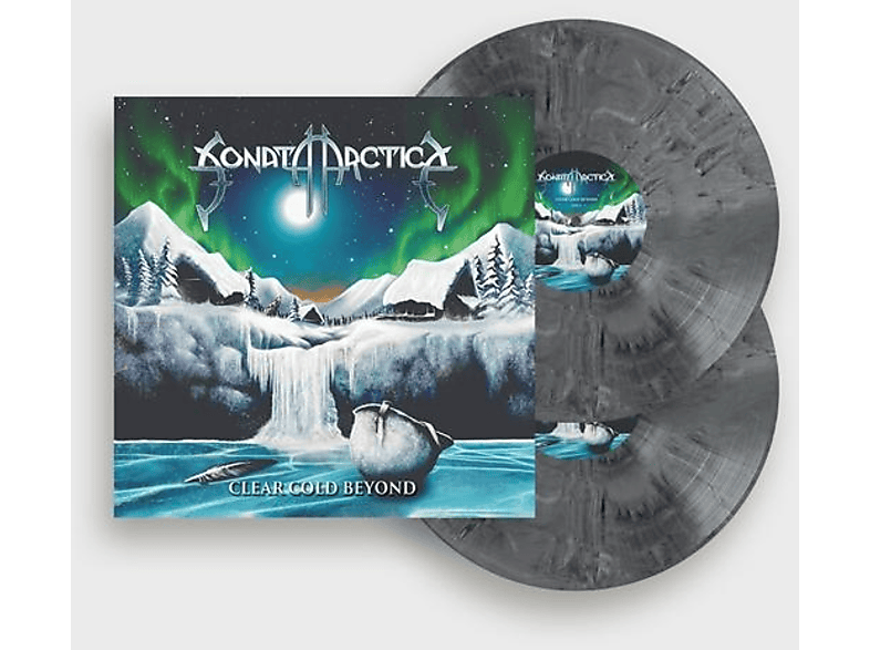 Sonata Arctica - Clear Cold Beyond(white&black marbled)  - (Vinyl)