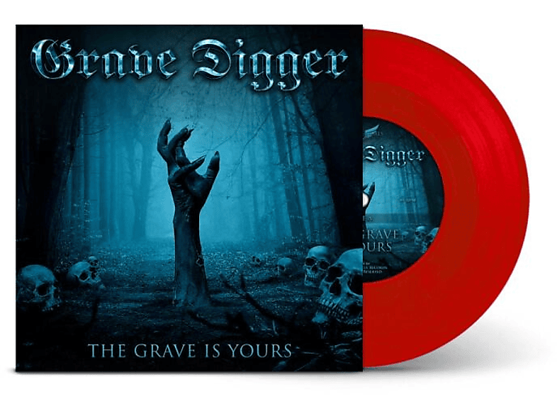 Grave Digger - The Grave Is Yours (Ltd. Transparent Red \'7inch)  - (Vinyl)