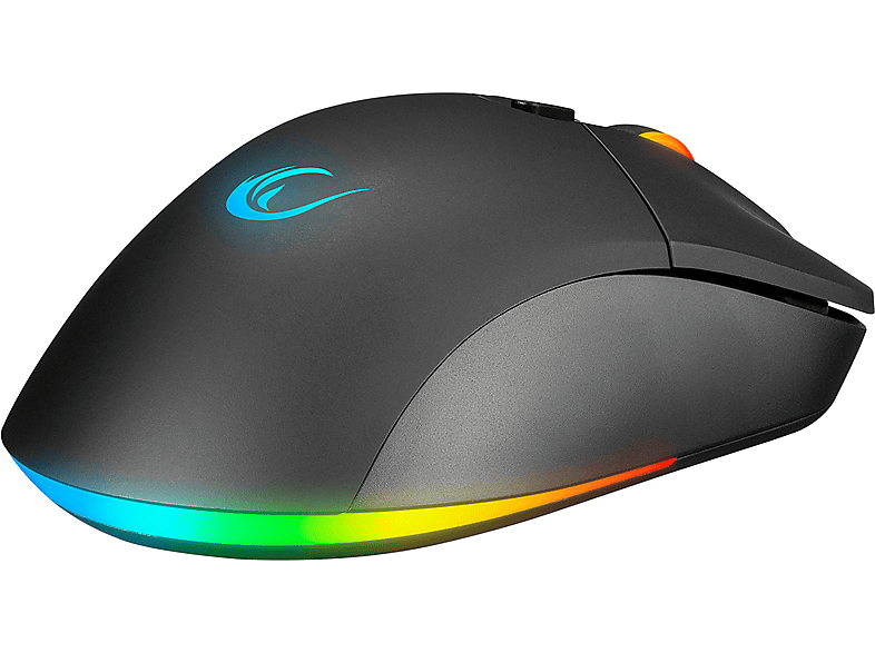 RAMPAGE SMX-R89 X-Pike Kablosuz/Kablolu RGB Ledli Şarjlı Gaming Oyuncu Mouse Siyah_4