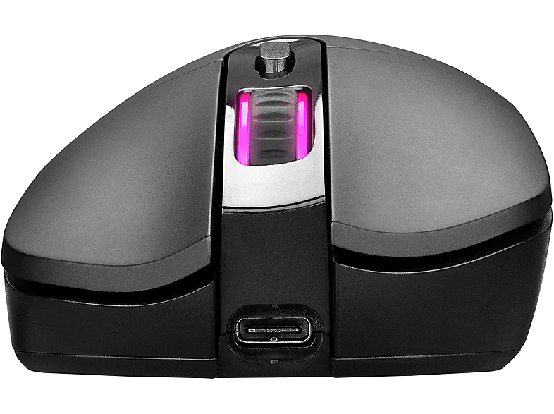 RAMPAGE SMX-R89 X-Pike Kablosuz/Kablolu RGB Ledli Şarjlı Gaming Oyuncu Mouse Siyah_5