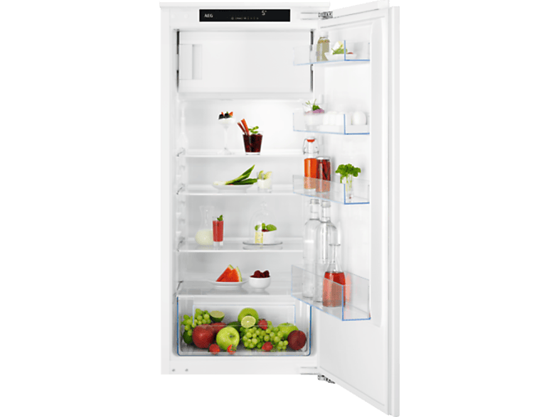 AEG Unterbau-Kühlschrank 820 Mm Hoch, 134 Liter | SpaceSmart Für Kleine Küchen | Mit Großer Gemüseschublade