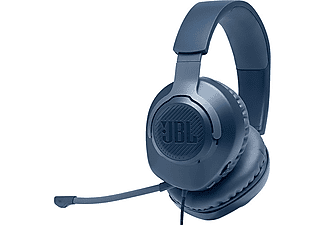 JBL Quantum 100 Gaming Kablolu Kulaklık Mavi_1