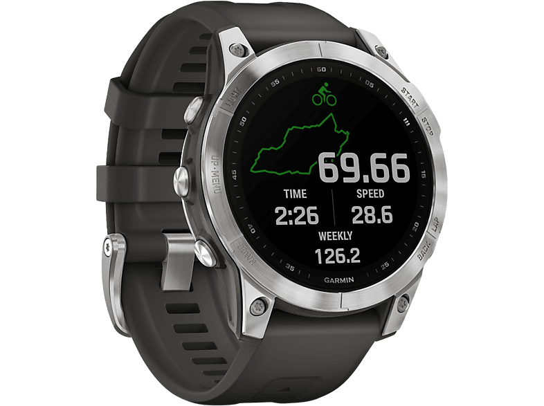 Garmin Smartwatch Fenix 7 Silver Graphite (010-02540-01)