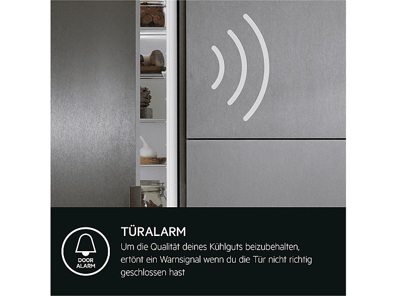 AEG TSK5O88EF Serie 5000 OptiSpace Kühlschrank (137 l, E, 873 mm hoch}, Weiß)