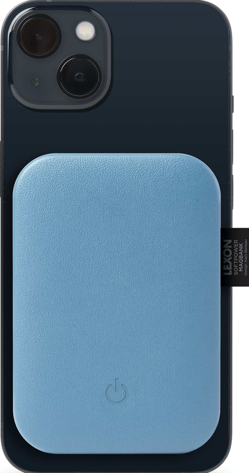 LEXON Softpower - Powerbank (Blau)