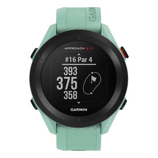 GARMIN Approach S12 - 2022 Edition - Montre de golf GPS (Vert menthe/Noir)