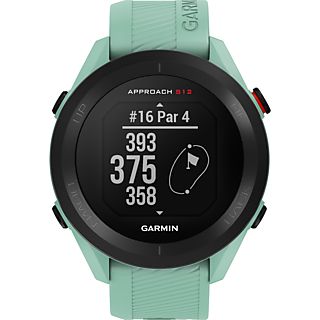 GARMIN Approach S12 - 2022 Edition - Orologio da golf GPS (Verde menta/Nero)