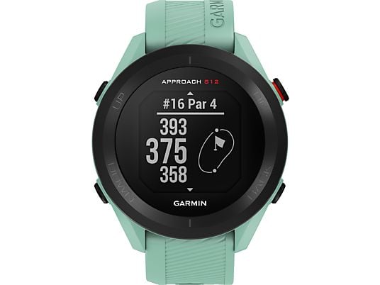 GARMIN Approach S12 - 2022 Edition - GPS-Golfuhr (Mintgrün /Schwarz)