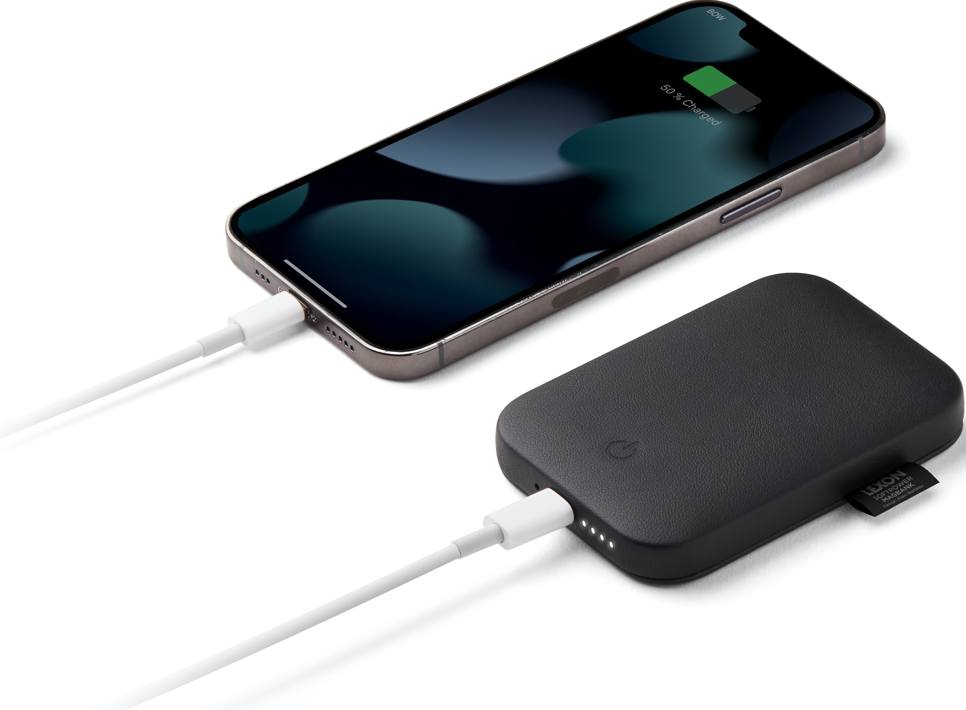 LEXON Softpower - Powerbank (Schwarz)
