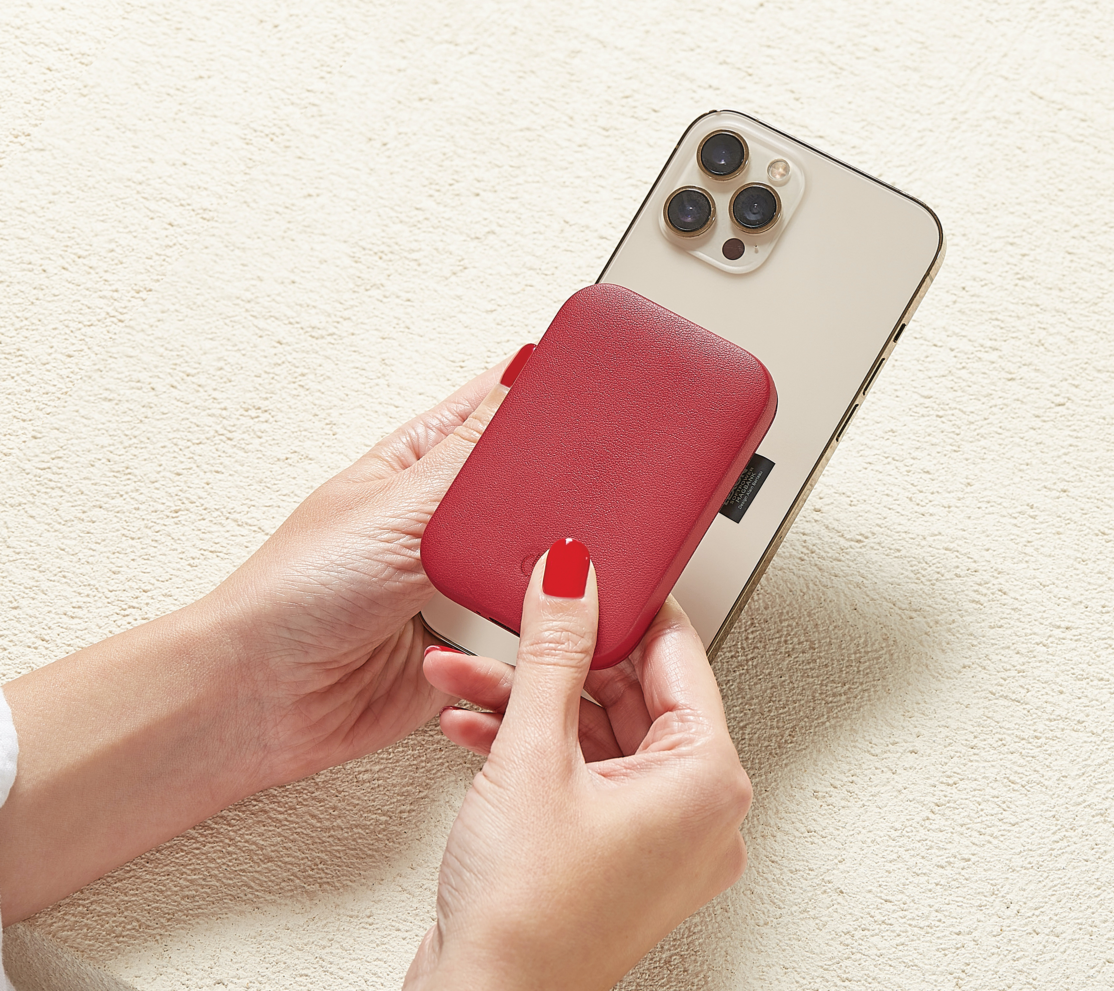 LEXON Softpower - Powerbank (Rot)