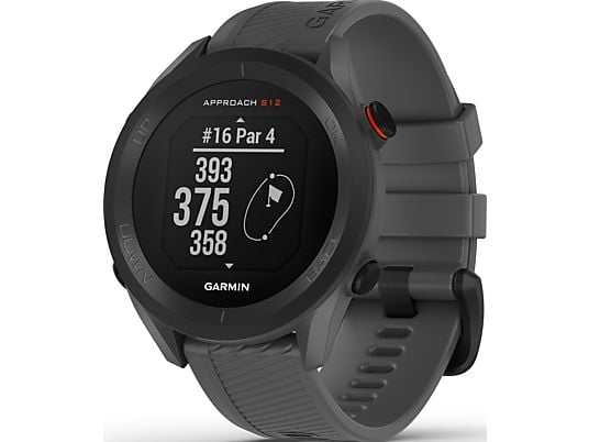 GARMIN Approach S12 - 2022 Edition - Montre de golf GPS (Gris ardoise/noir)