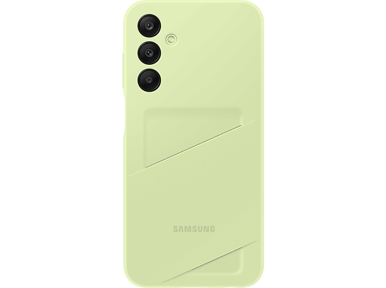 SAMSUNG Galaxy A25 5G kártyatartós hátlap, lime (EF-OA256TMEGWW)