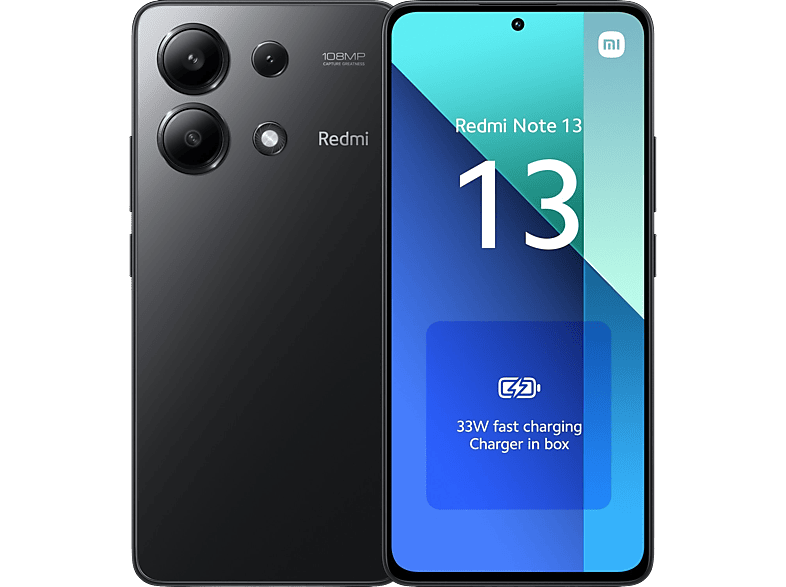 Xiaomi Smartphone Redmi Note 13 128 Gb 4g - Midnight Black (52915)