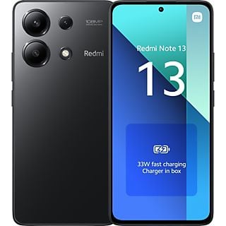 XIAOMI Smartphone Redmi Note 13 128 GB 4G - Midnight Black (52915)